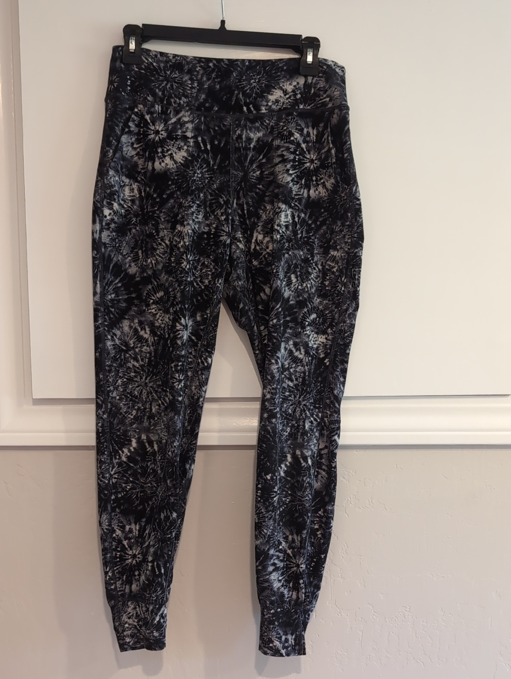 BODI8 Black & Gray Tie-Dye Active Joggers, Medium